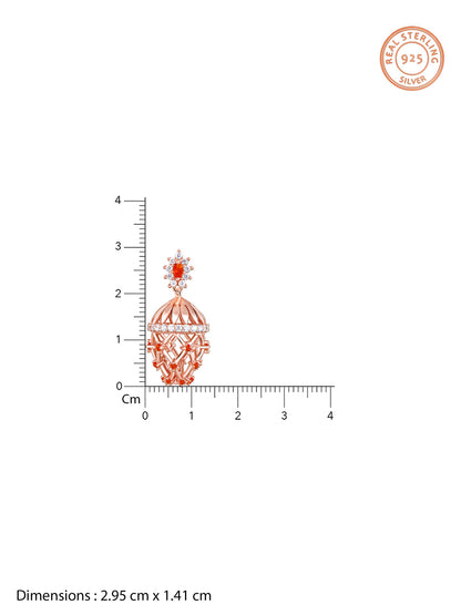 Rose Gold Amaterasu Earrings