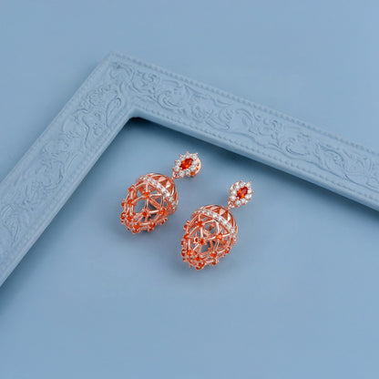 Rose Gold Amaterasu Earrings