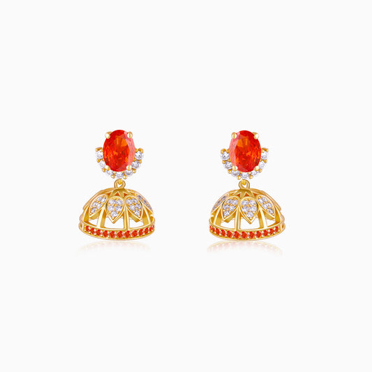 Golden Anuket Jhumki