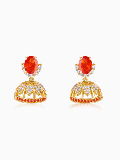 Golden Anuket Jhumki