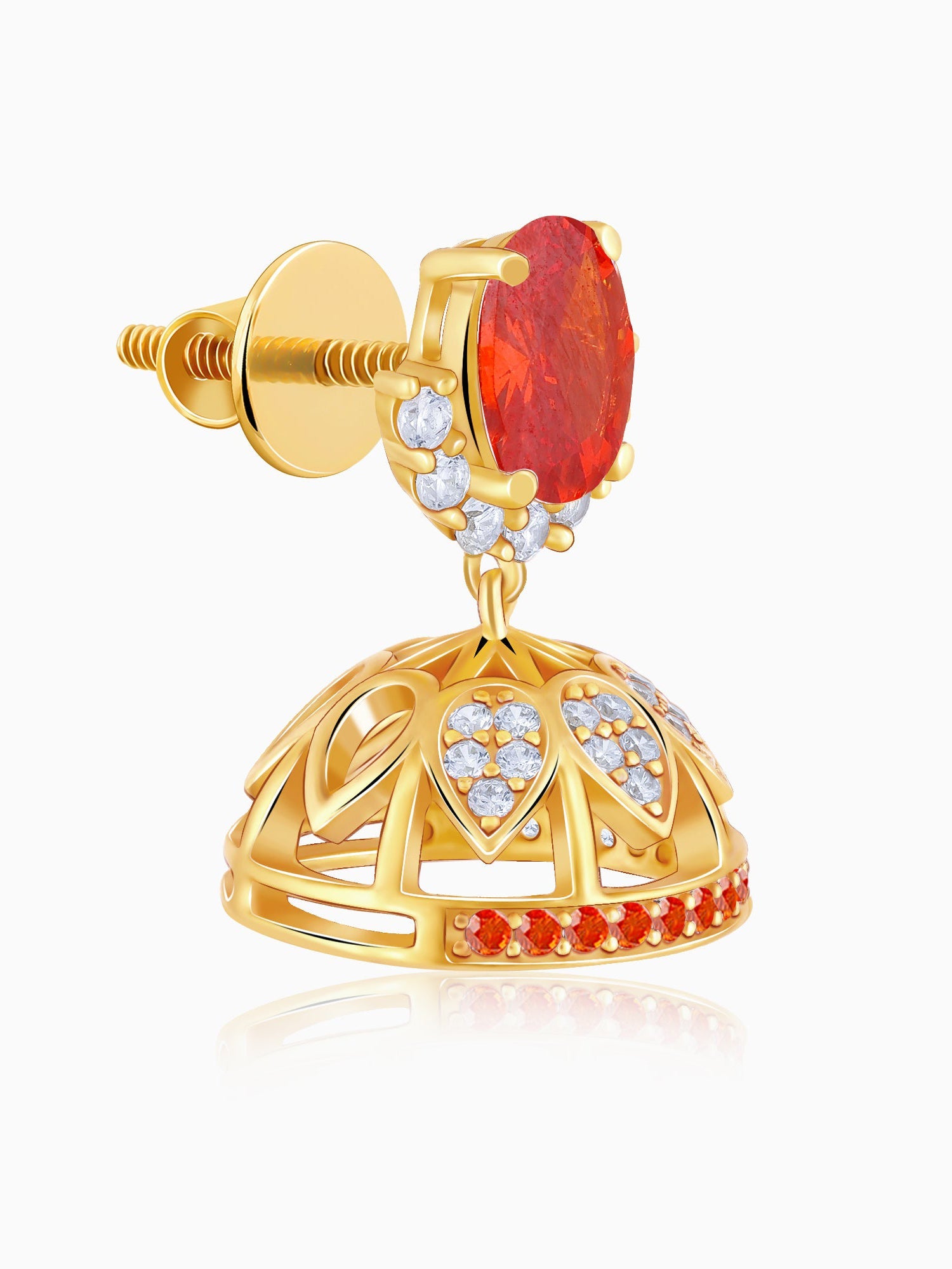 Golden Anuket Jhumki