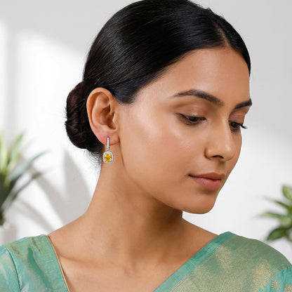 Silver Epona Earrings