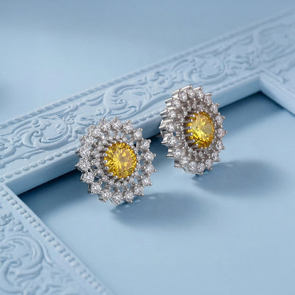 Silver Carmenta Earrings