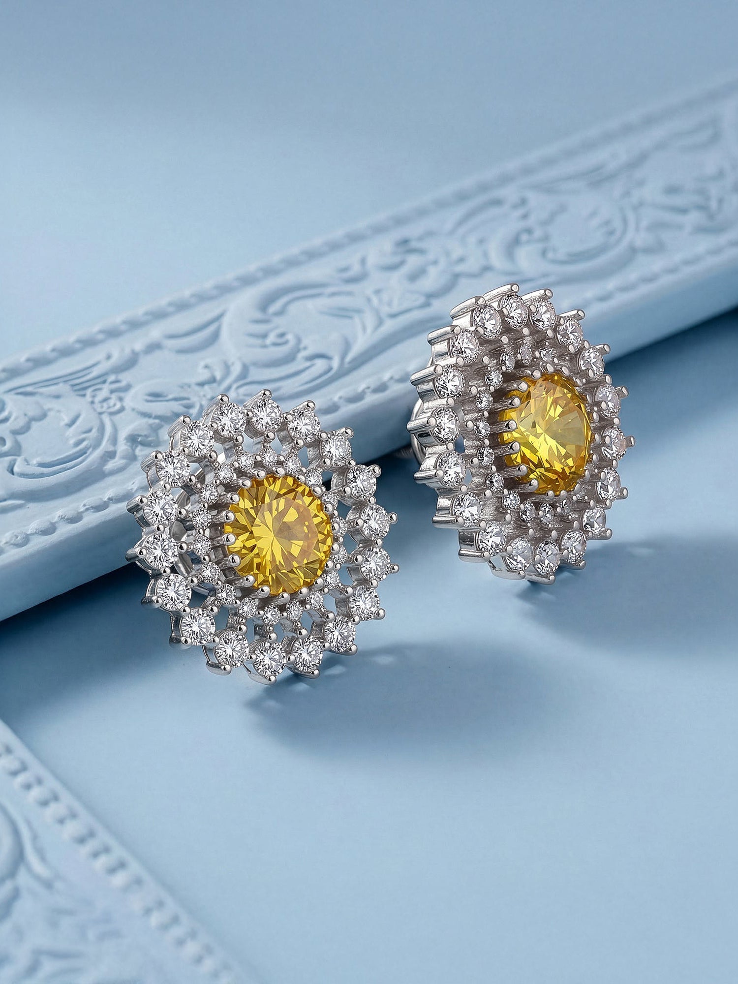 Silver Carmenta Earrings