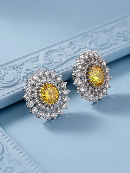 Silver Carmenta Earrings