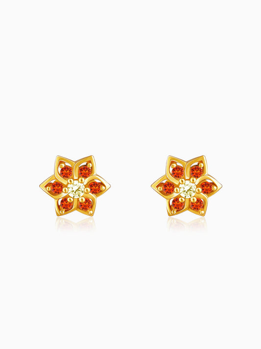 Golden Clio Earrings