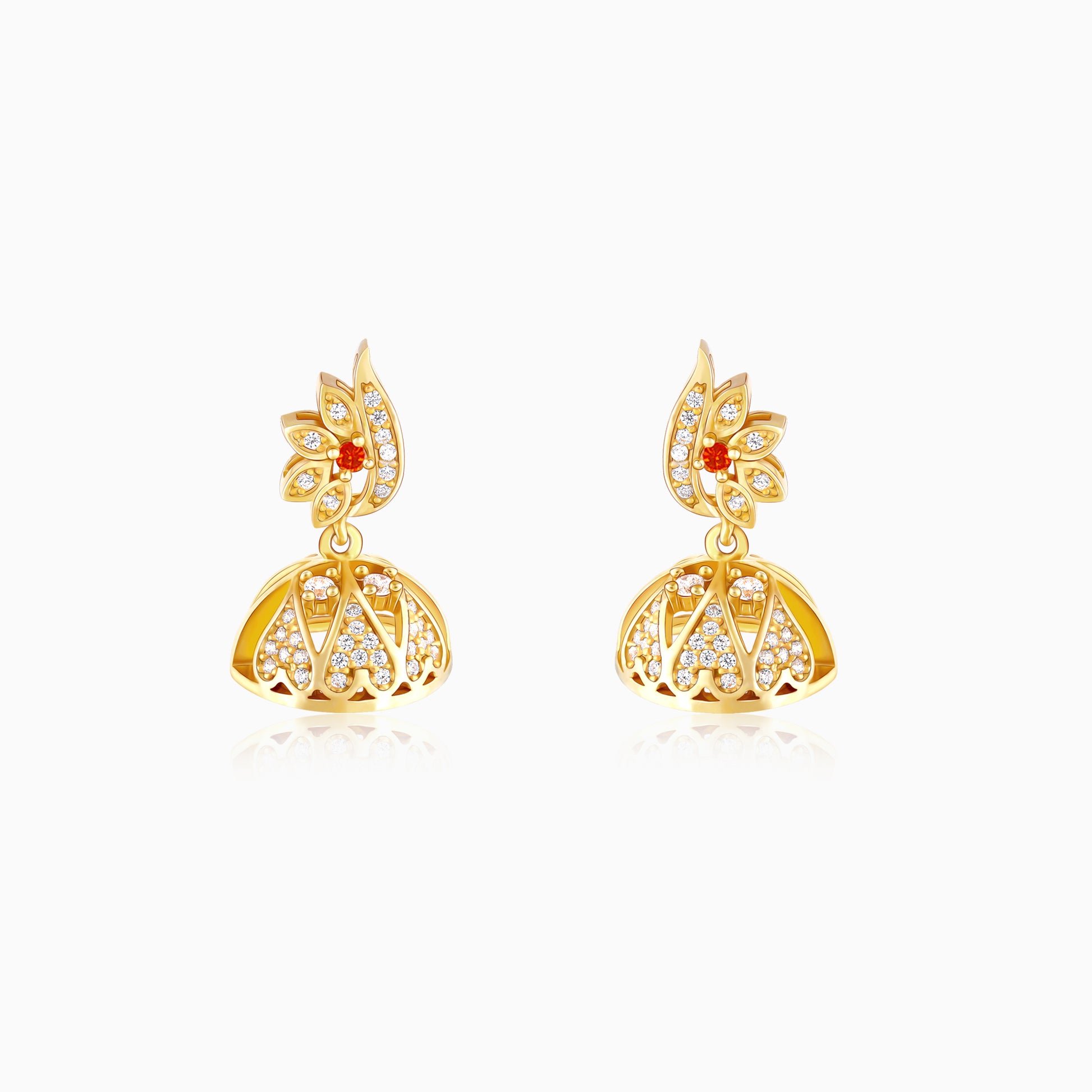 Golden Valkara Earrings