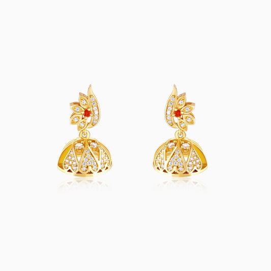 Golden Valkara Earrings