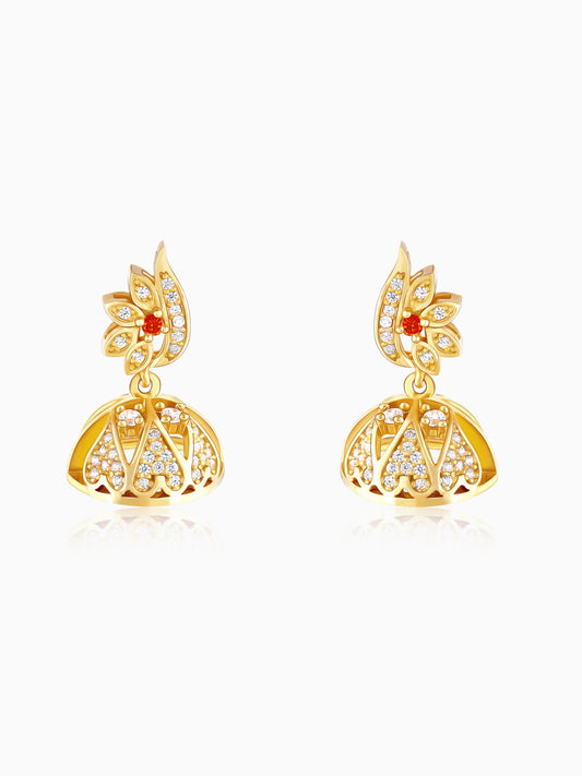Golden Valkara Earrings