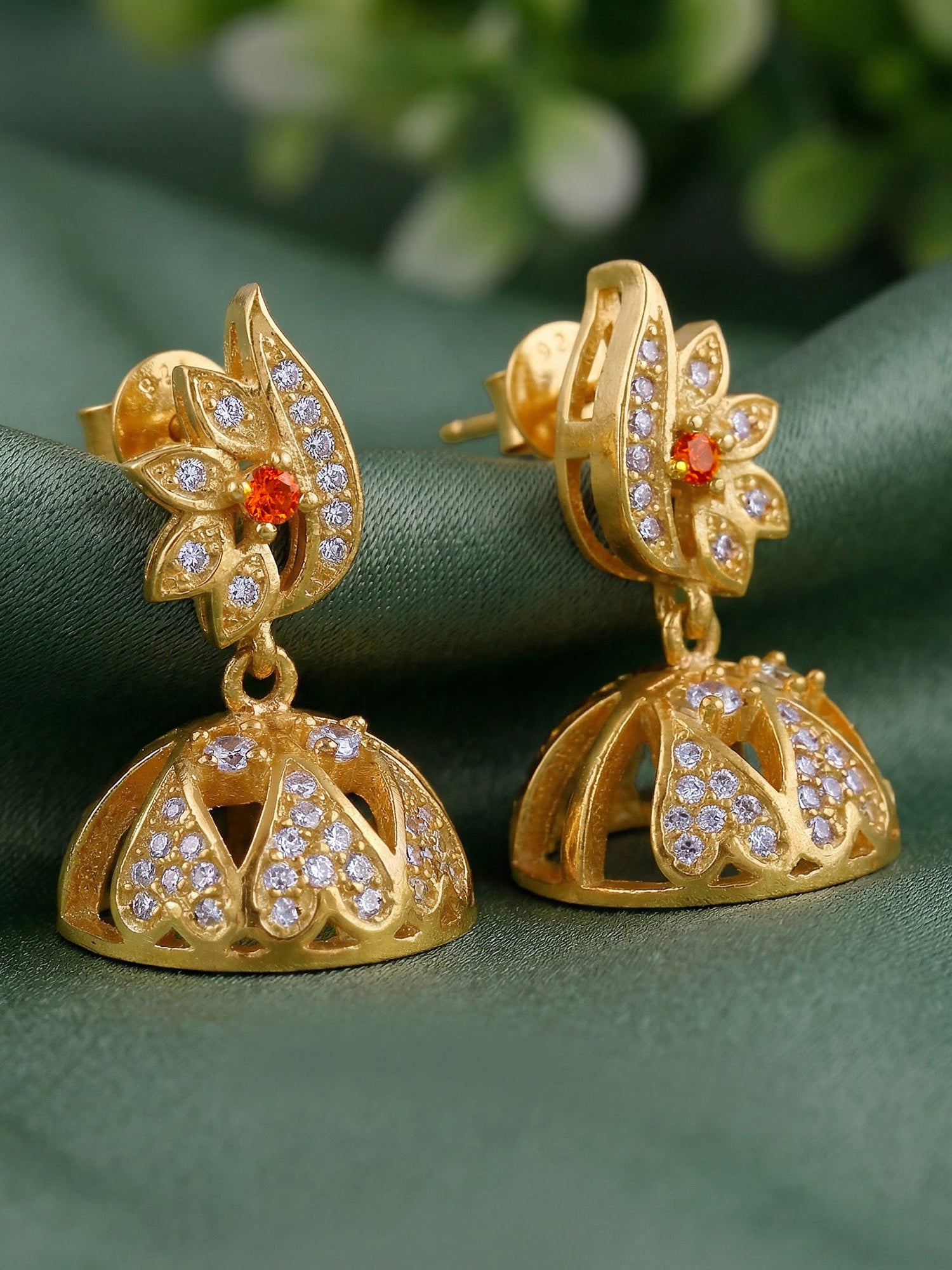 Golden Valkara Earrings
