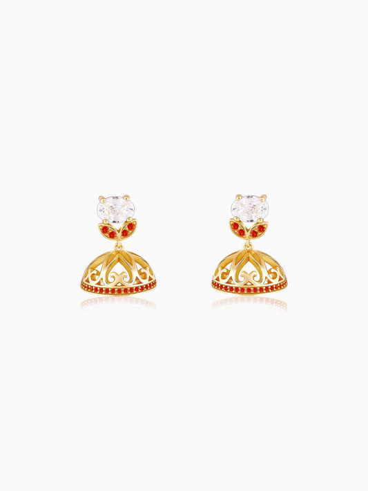Golden Oshun Jhumki
