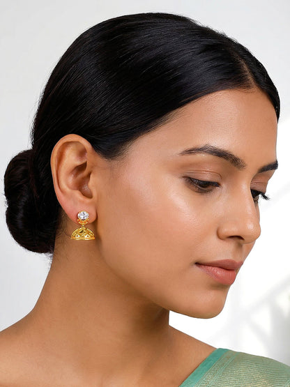 Golden Oshun Jhumki