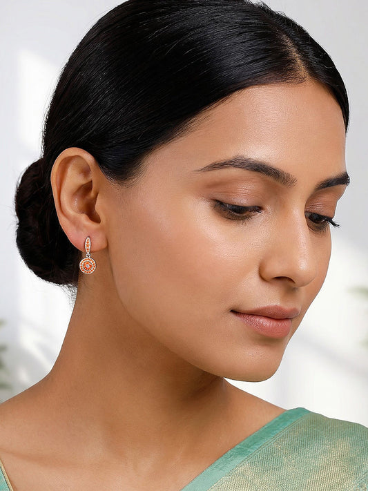 Silver Sekhmet Spark Earrings