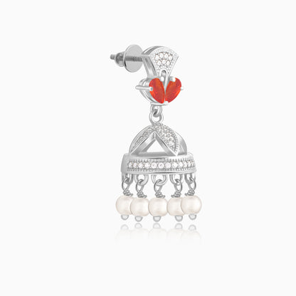 Silver Padmika Earrings