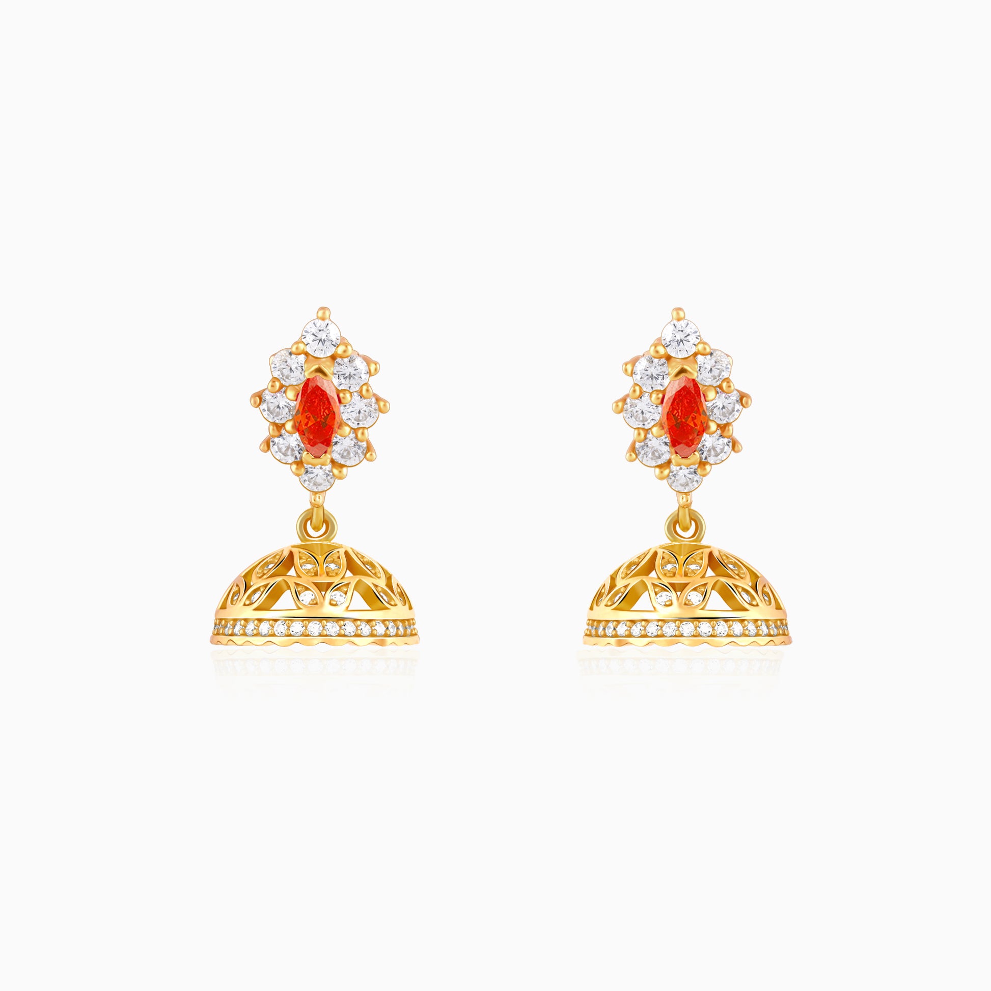 Golden Eirene Jhumki
