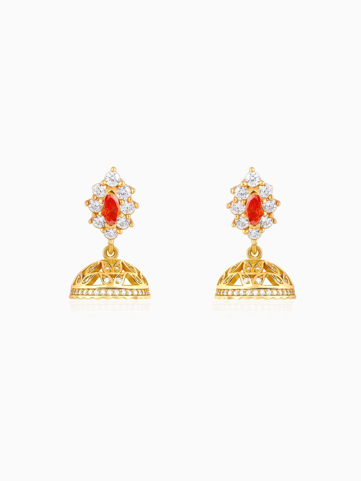 Golden Eirene Jhumki