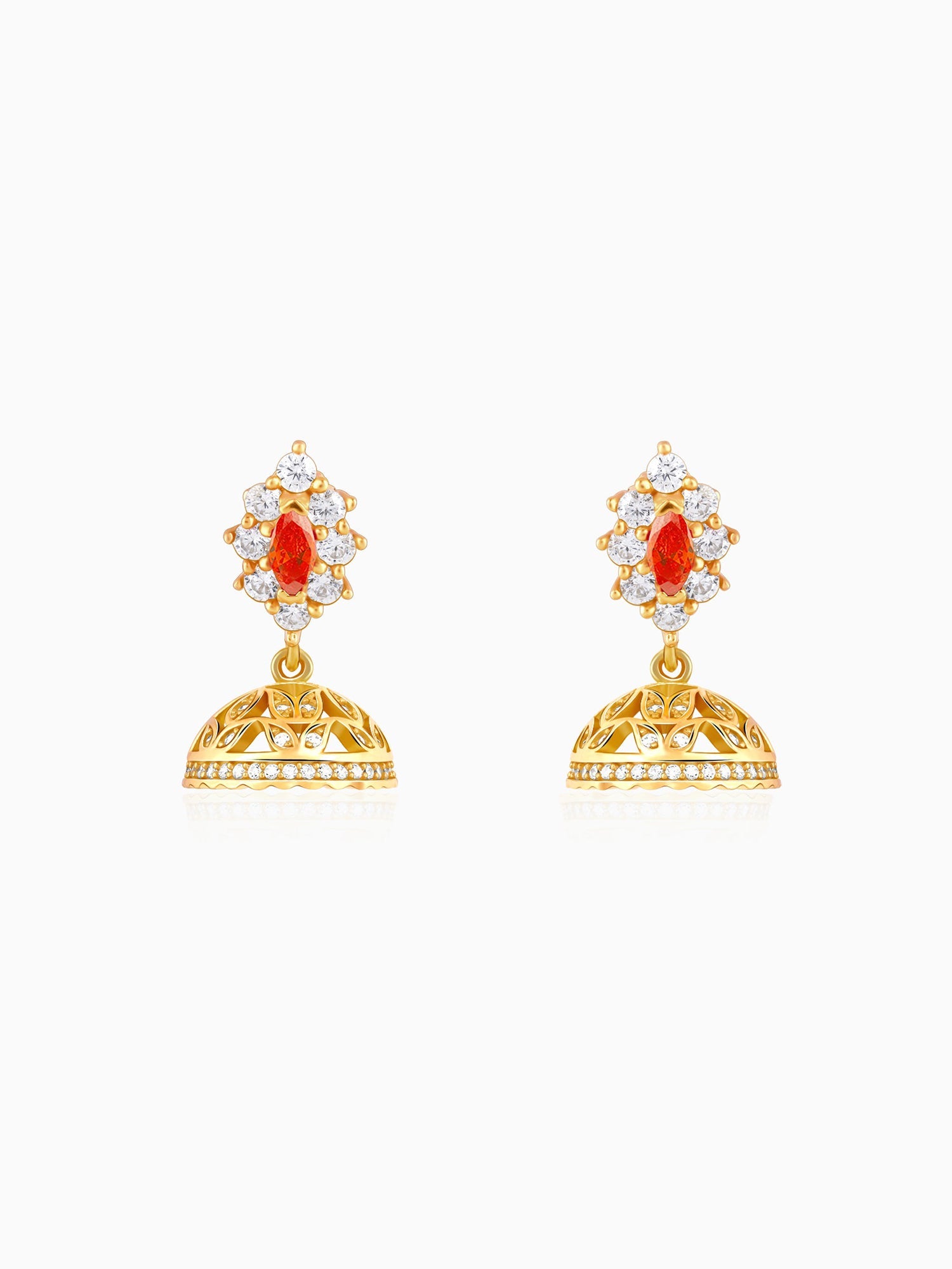 Golden Eirene Jhumki