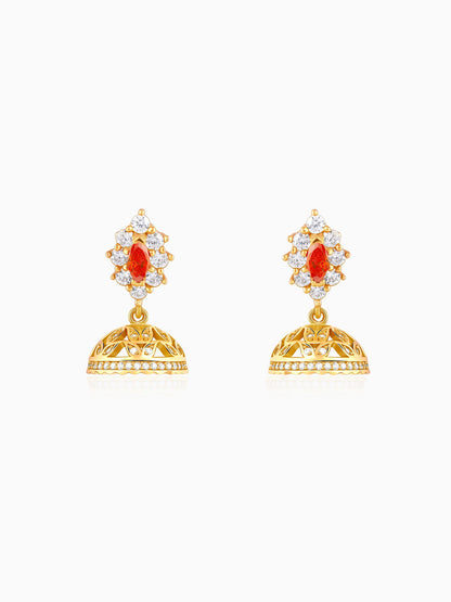 Golden Eirene Jhumki