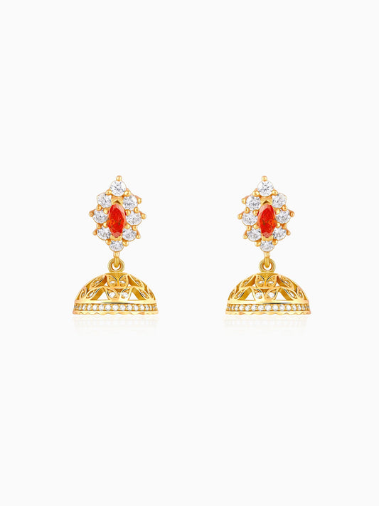 Golden Eirene Jhumki