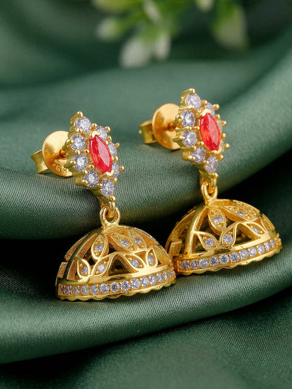 Golden Eirene Jhumki