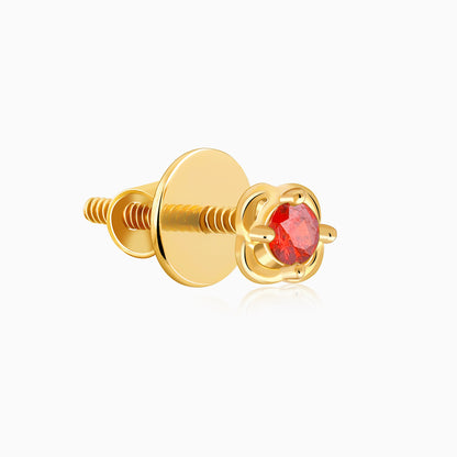 Golden Frigg Stud Earrings
