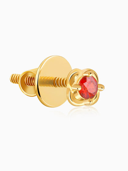 Golden Frigg Stud Earrings