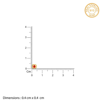 Golden Frigg Stud Earrings