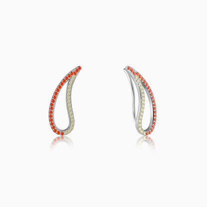 Silver Oshun Earrings (Clip On)