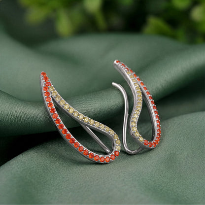Silver Oshun Earrings (Clip On)
