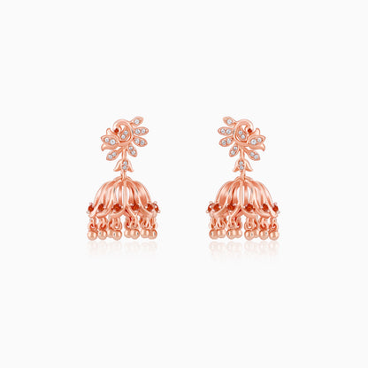 Rose Gold Ataecina Jhumki