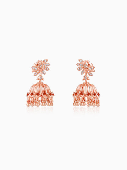 Rose Gold Ataecina Jhumki