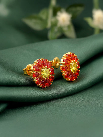 Golden Radha Earrings