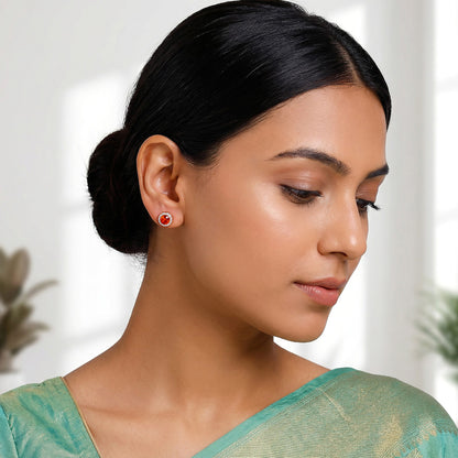 Rose Gold Pranavi Earrings