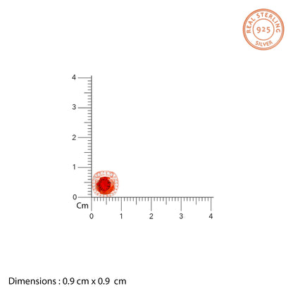 Rose Gold Pranavi Earrings