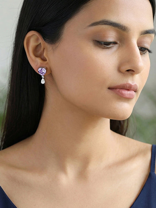 Silver Forever Held Earrings