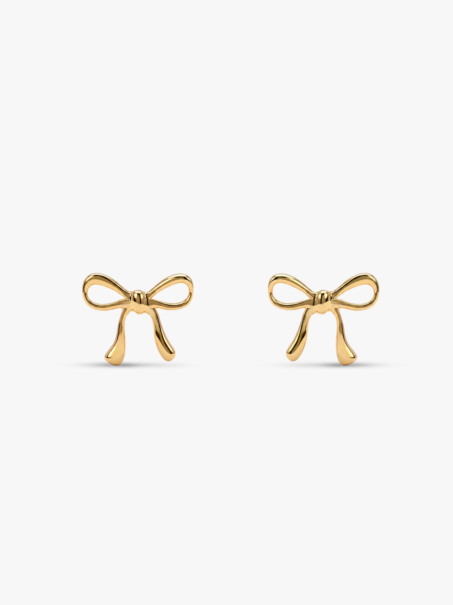 Golden Tied with Love Earrings
