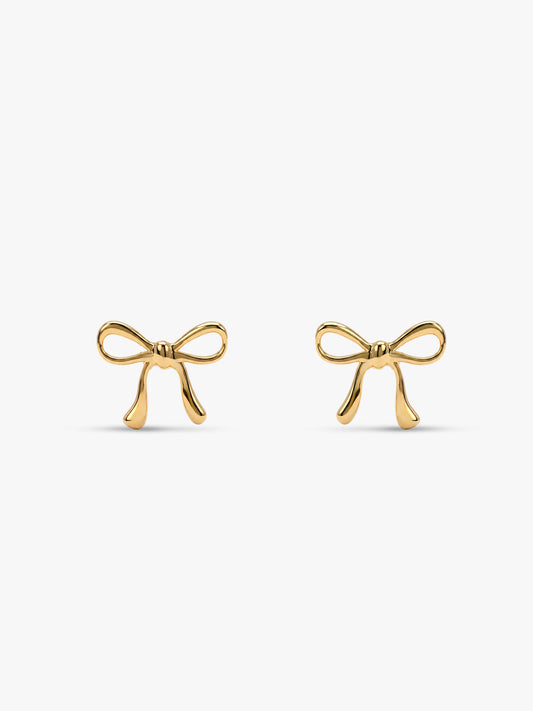 Golden Tied with Love Earrings