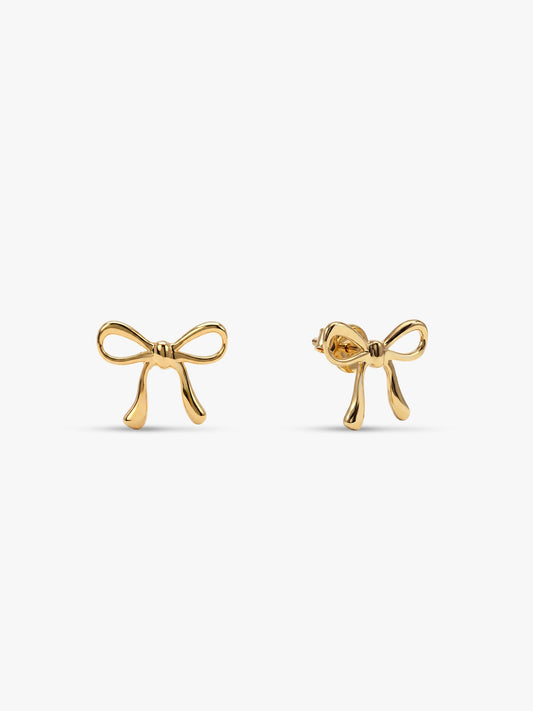 Golden Tied with Love Earrings