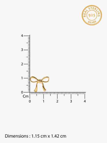 Golden Tied with Love Earrings