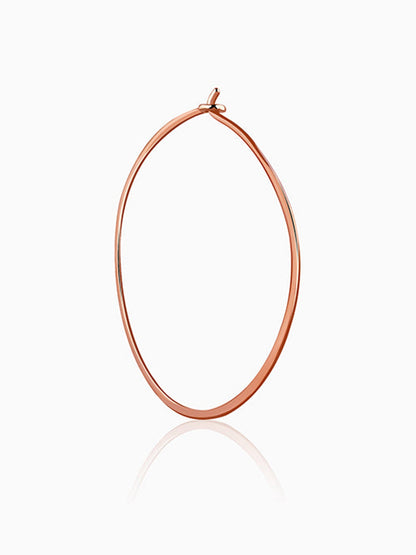 Rose Gold Magical Hoop Earrings