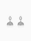 Silver Raktima Jhumki