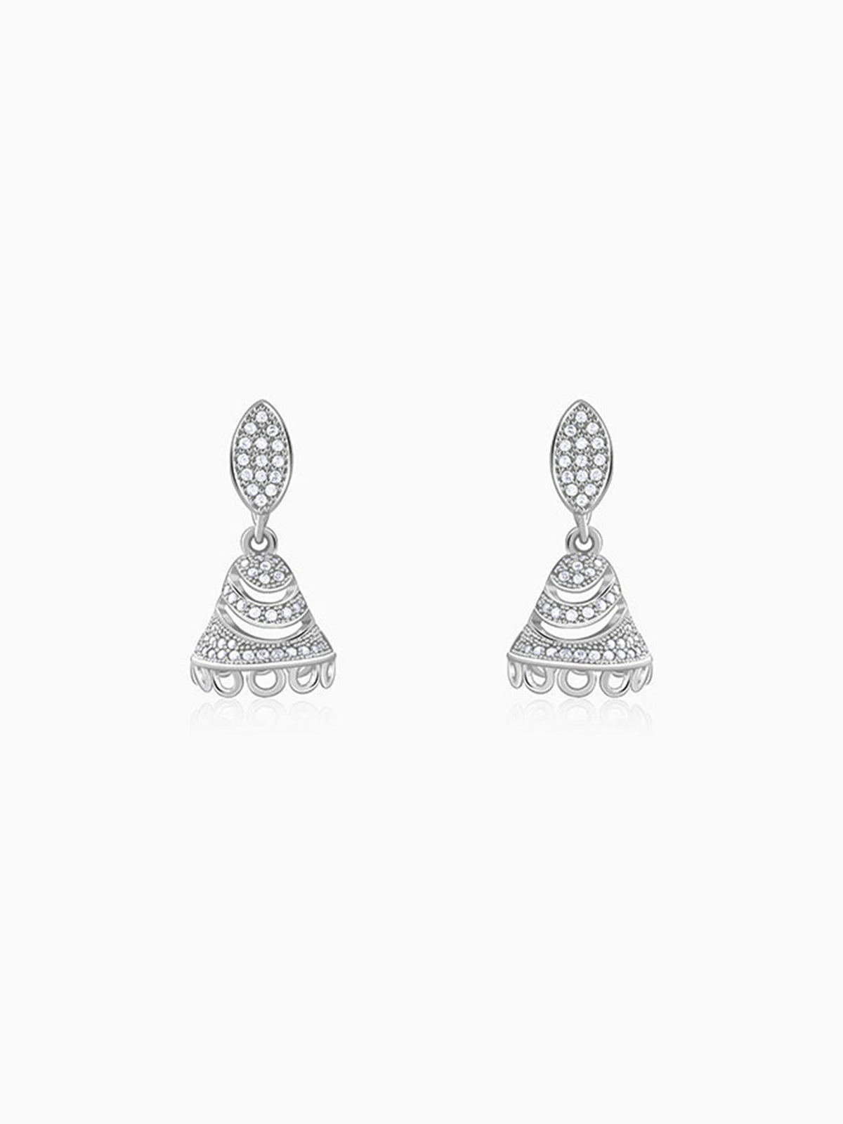 Silver Meher Jhumki
