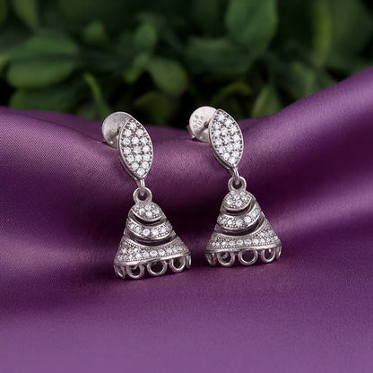 Silver Meher Jhumki
