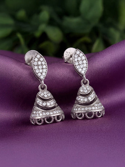 Silver Meher Jhumki
