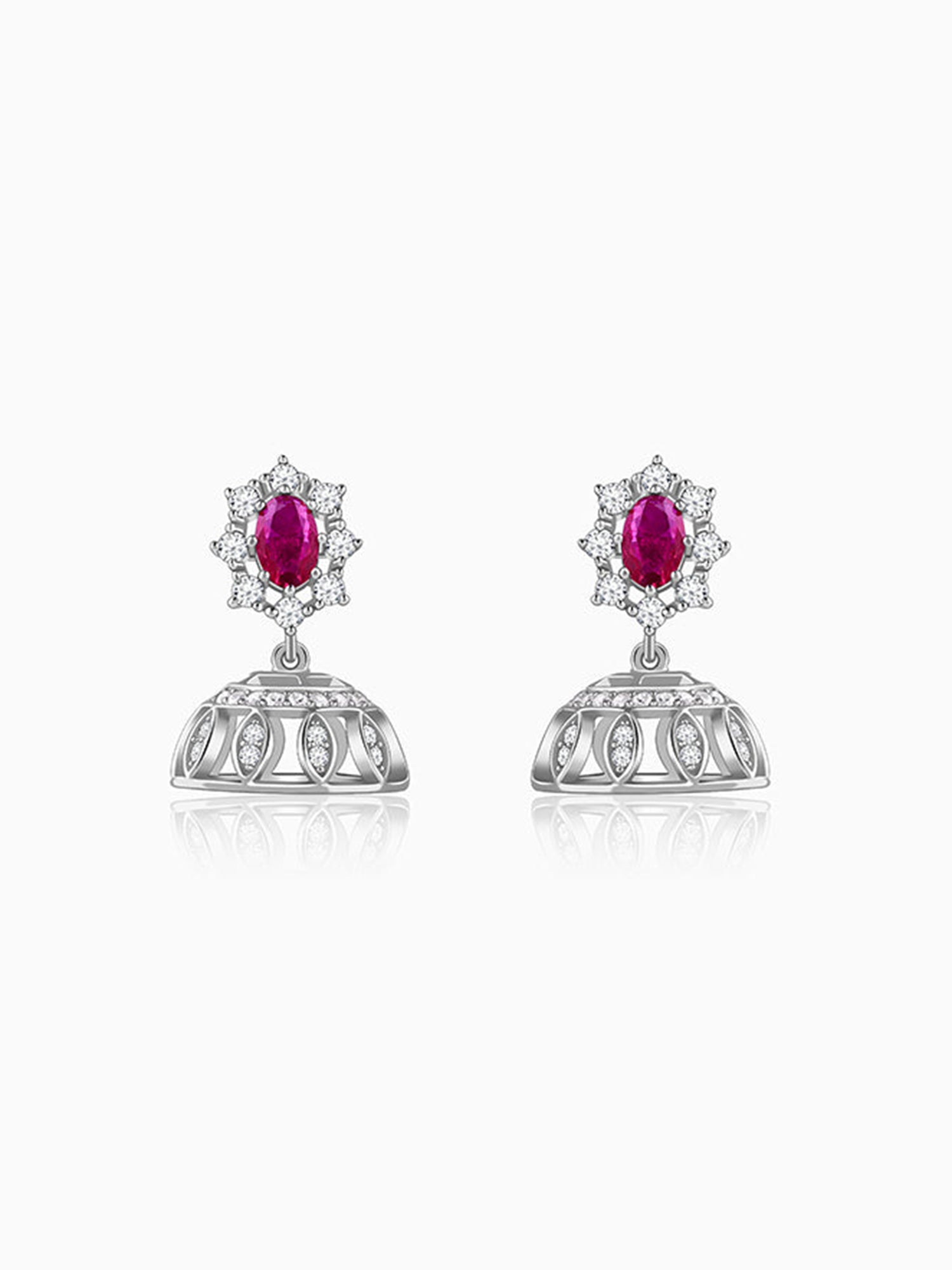Silver Raina Jhumki