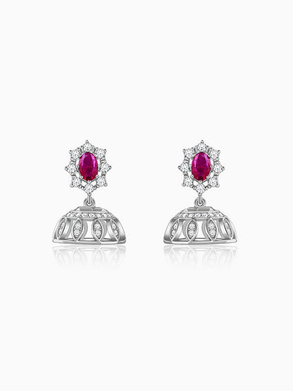 Silver Raina Jhumki