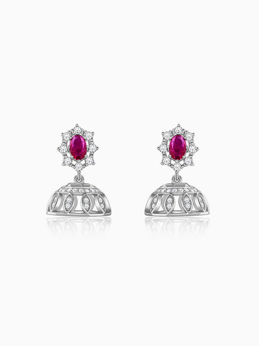 Silver Raina Jhumki