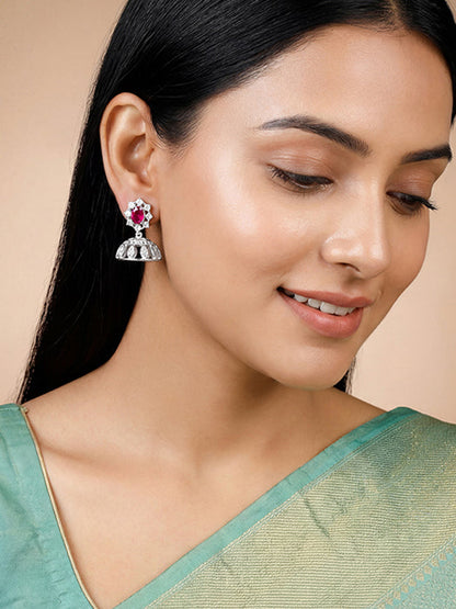Silver Raina Jhumki