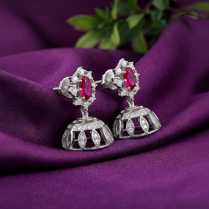 Silver Raina Jhumki