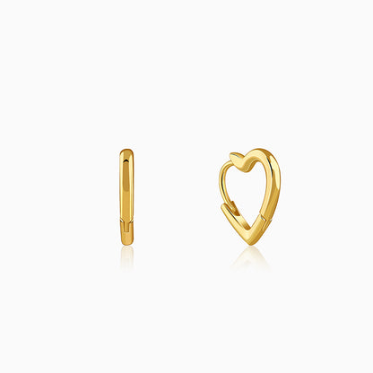Golden Chic Love Studs